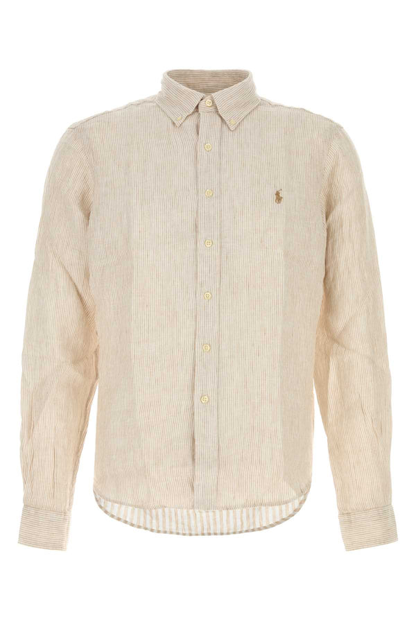 Polo Ralph Lauren 100% Linen shirt in beige