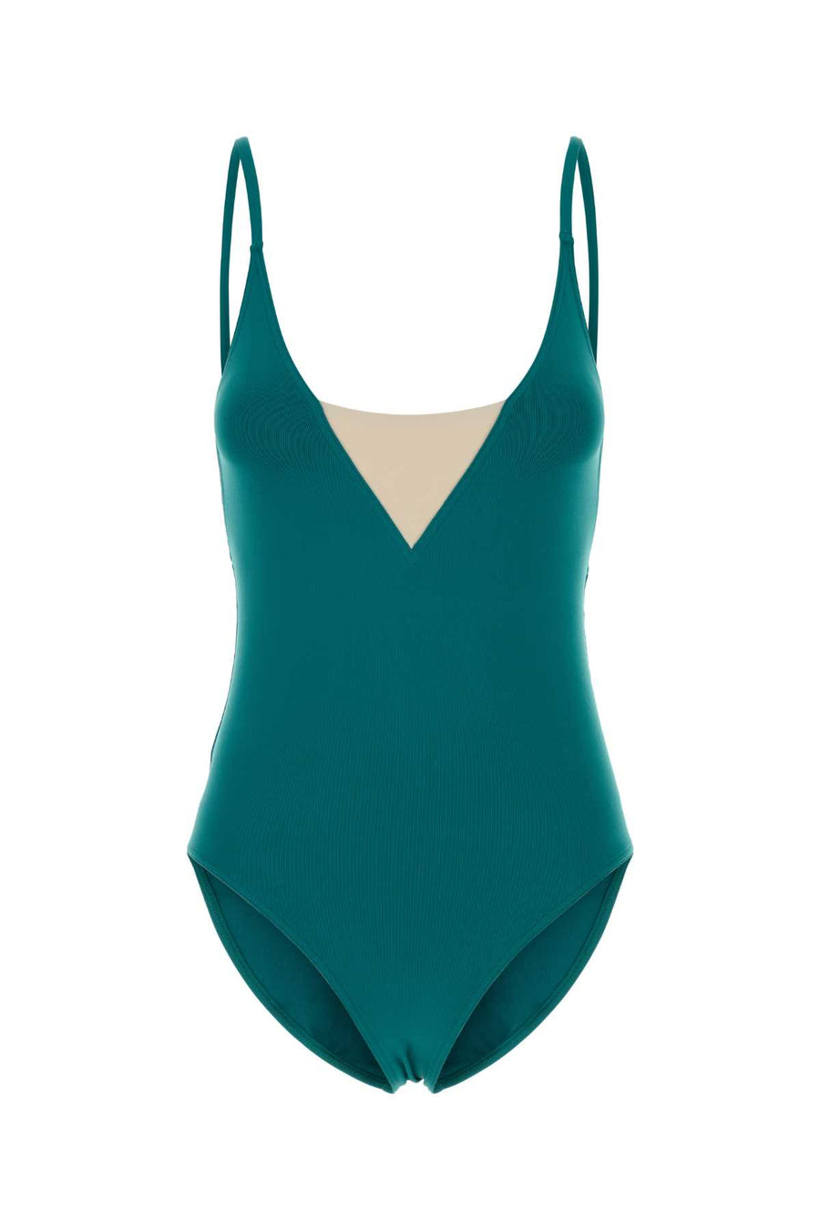 Eres Exterior: 84% Nylon 16% Elastane swimsuit in green