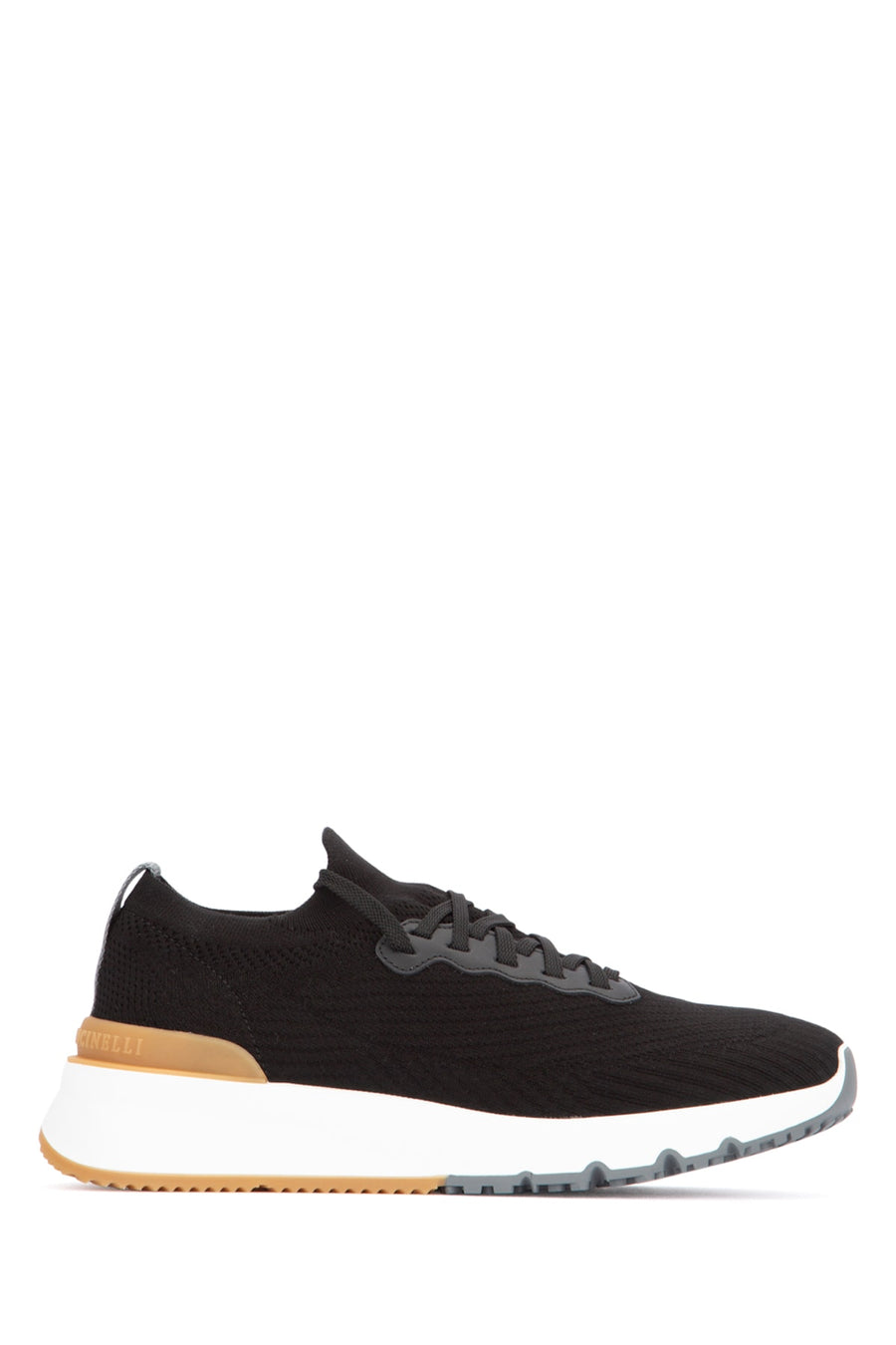 Brunello Cucinelli 100% Cotton sneaker in black