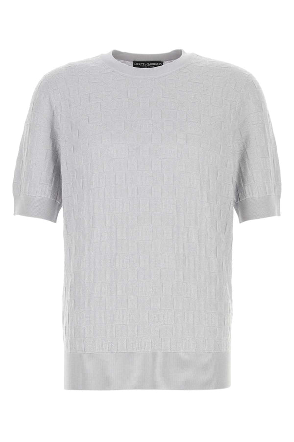 Dolce & Gabbana 100% Silk sweater in gray