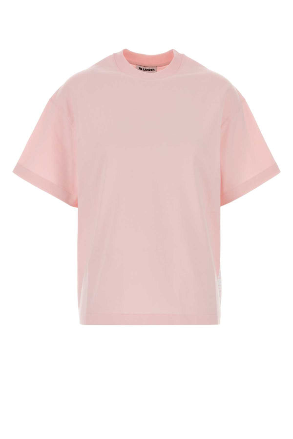 Jil Sander 100% Cotton t-shirt in pink