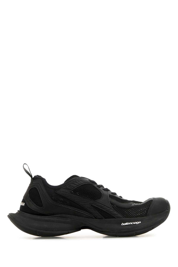 Balenciaga Exterior: 100% Polyester sneaker in black