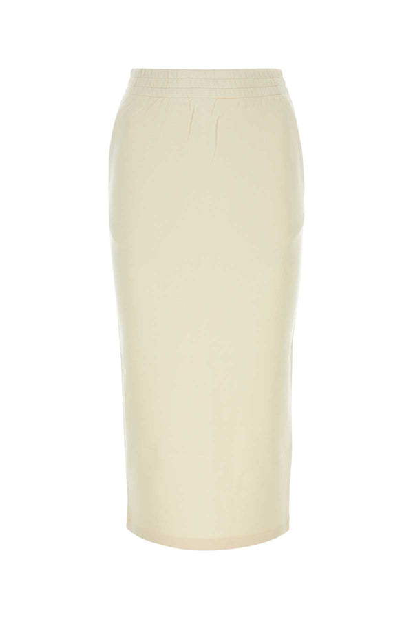 Prada 100% Cotton skirt in beige