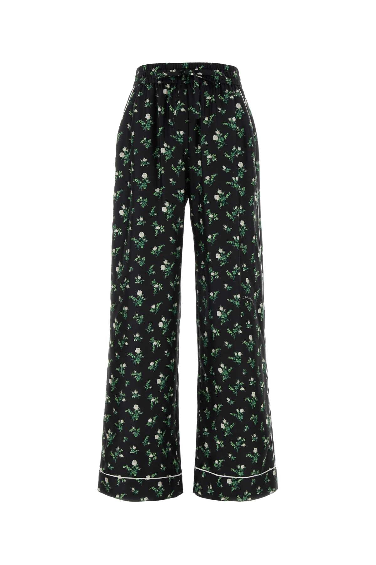 Ftdkttis13g Hx6cb Rosmughbcofnero Exterior: Silk Pantaloni