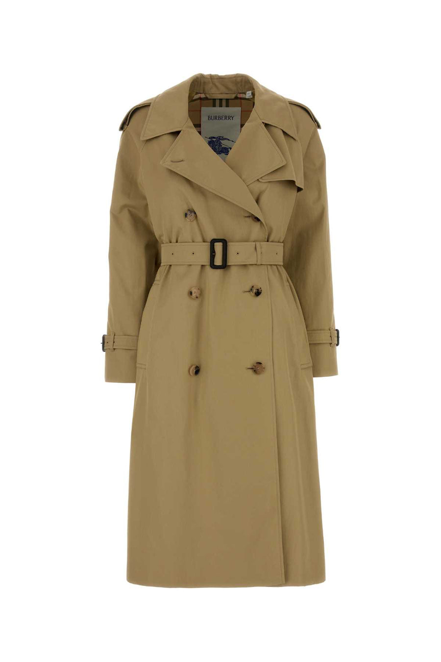 Burberry 100% Cotton trench coat in beige