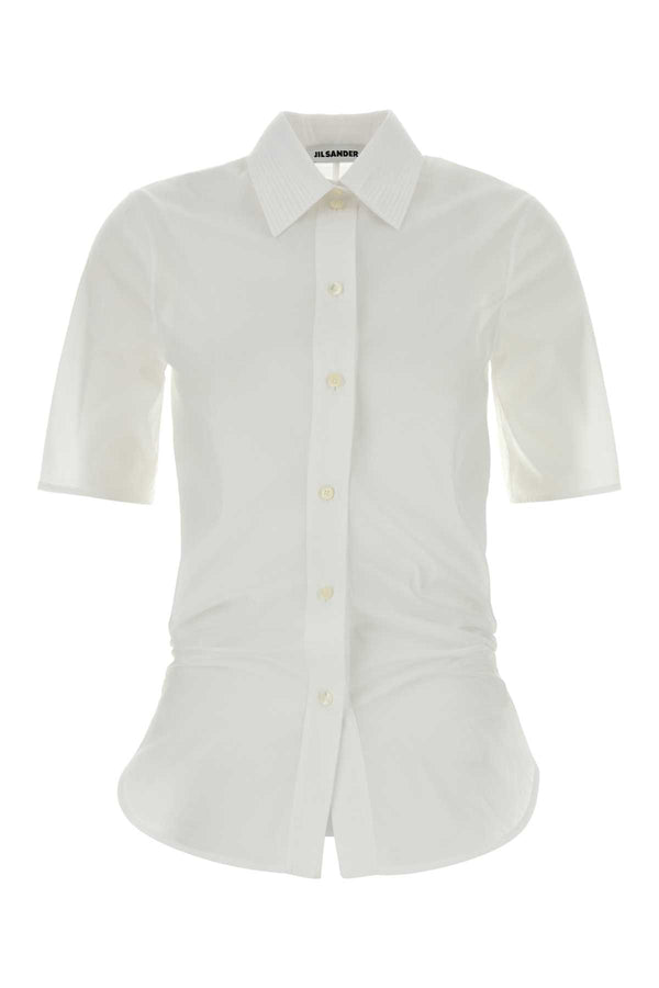 Jil Sander 100% Cotton shirt in white
