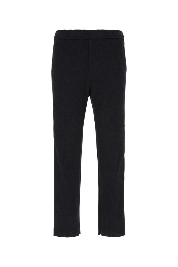 Etro 100% Cotton trouser in black