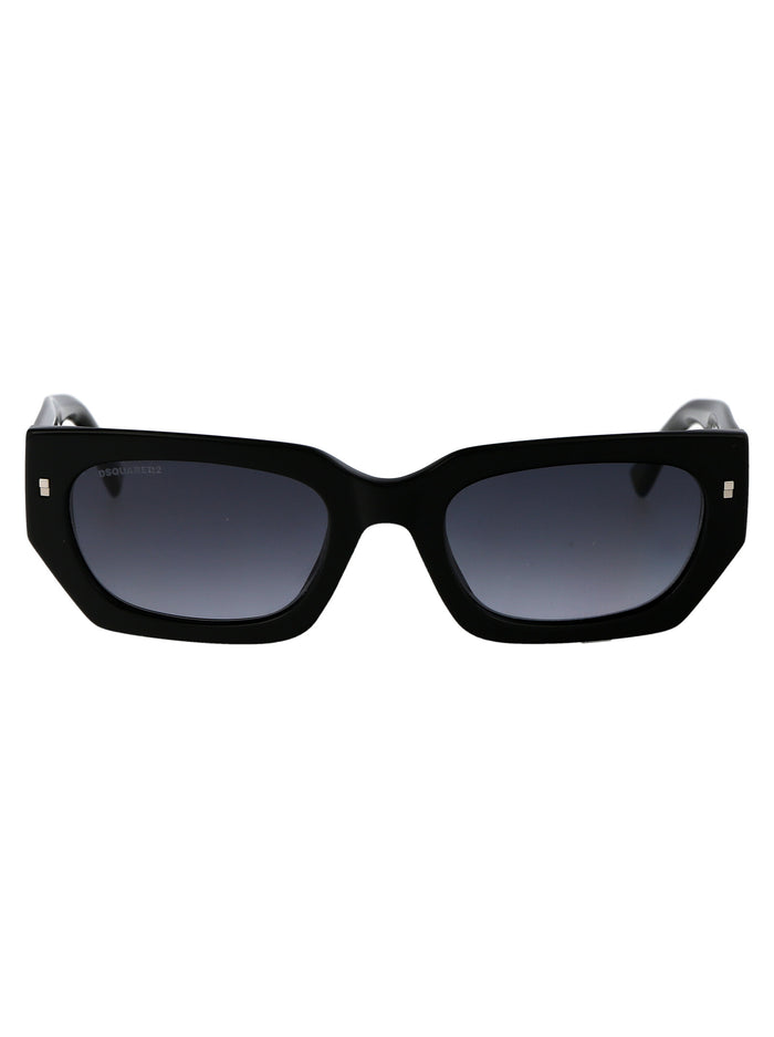 Icon 0017-S 807 Black Acetate Sunglasses