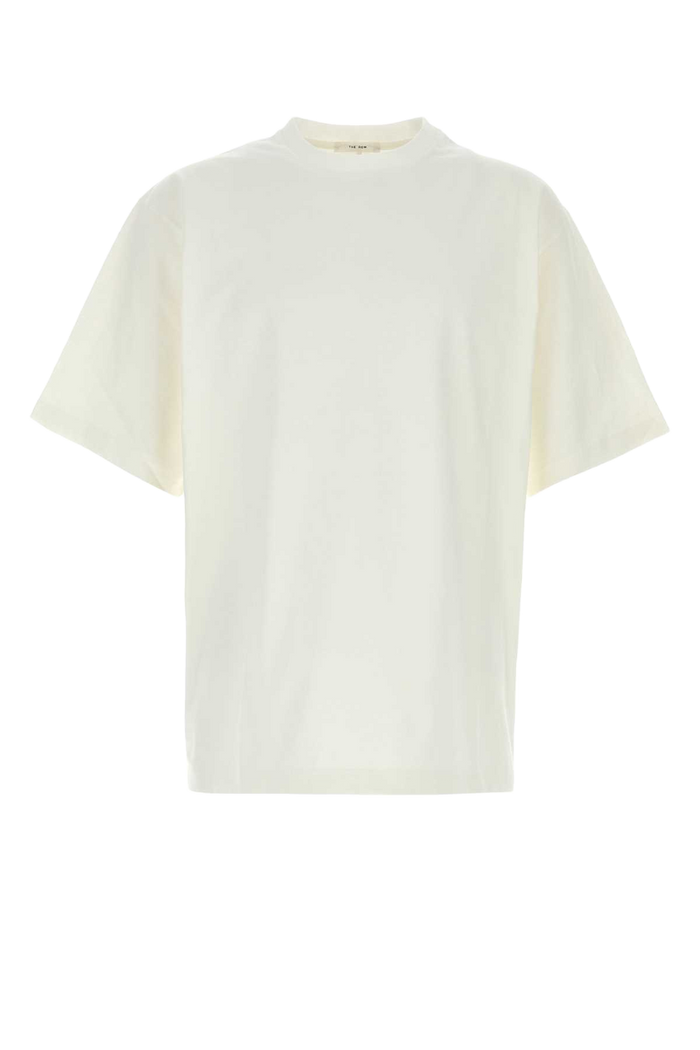 White Cotton Steven T-Shirt Exterior