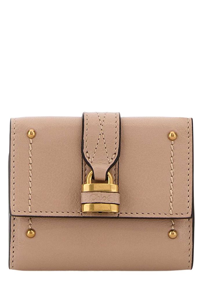 Antiqued Pink Leather Mini Paddington Wallet Earthypink Portafogli