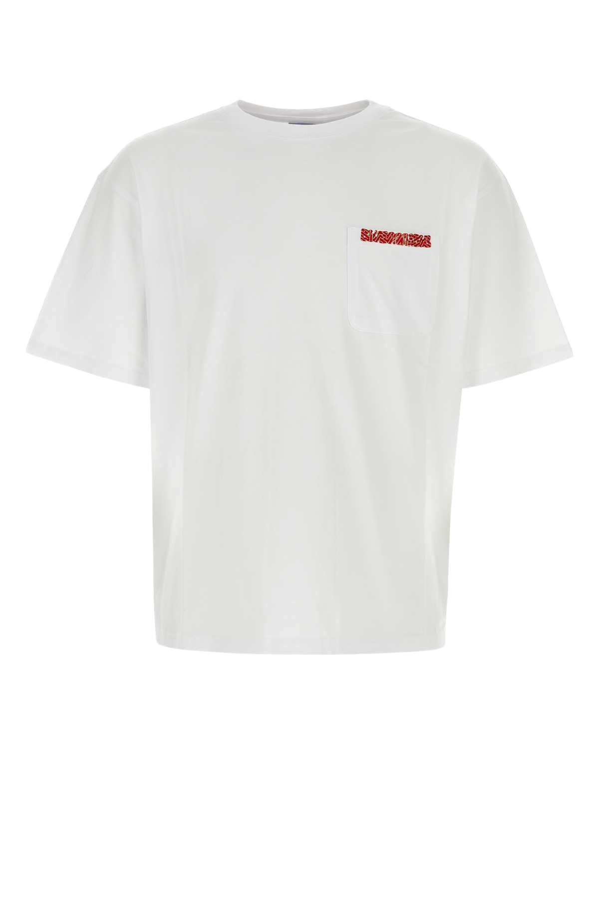 White Cotton T-Shirt Wht Exterior