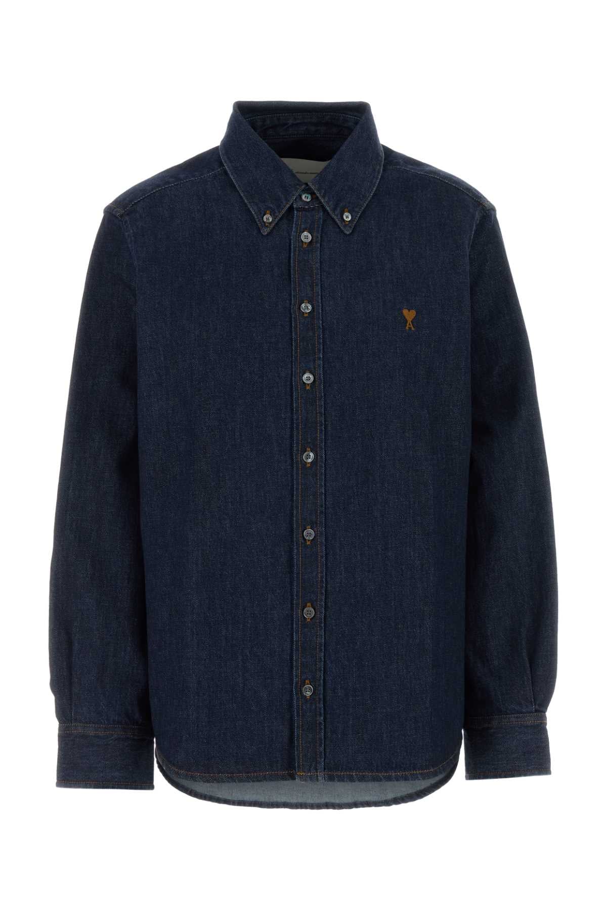 Ush786de0123 402 Indigo Exterior: Cotton Camicie