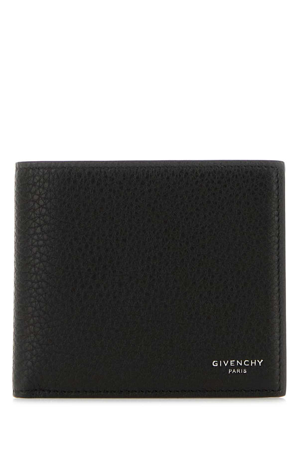 Black Leather Wallet Exterior: Portafogli