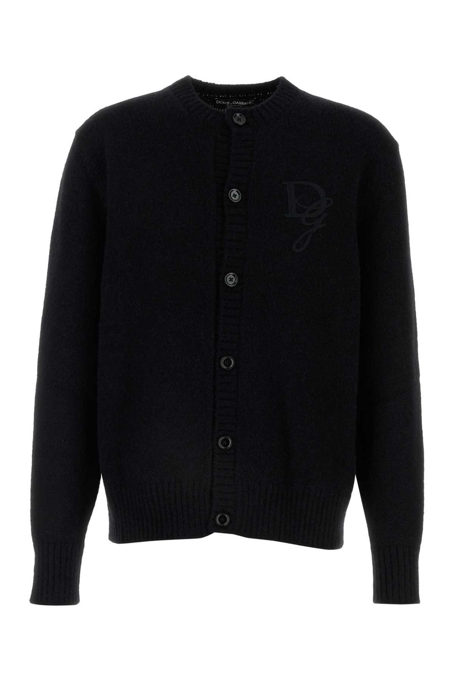 Dolce & Gabbana 40% Nylon cardigan in black