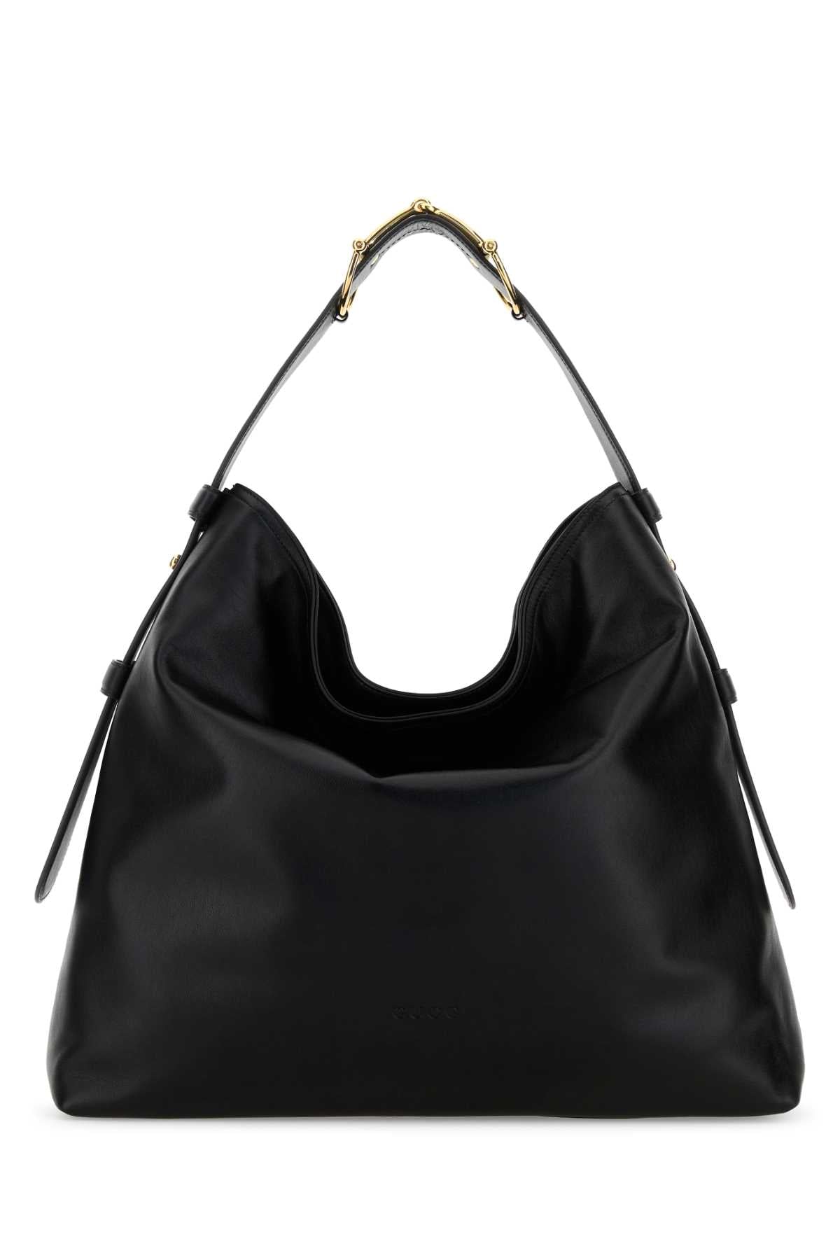 Black Leather Large Gucci Beatrix Shopping Ba Nero Borse A Mano