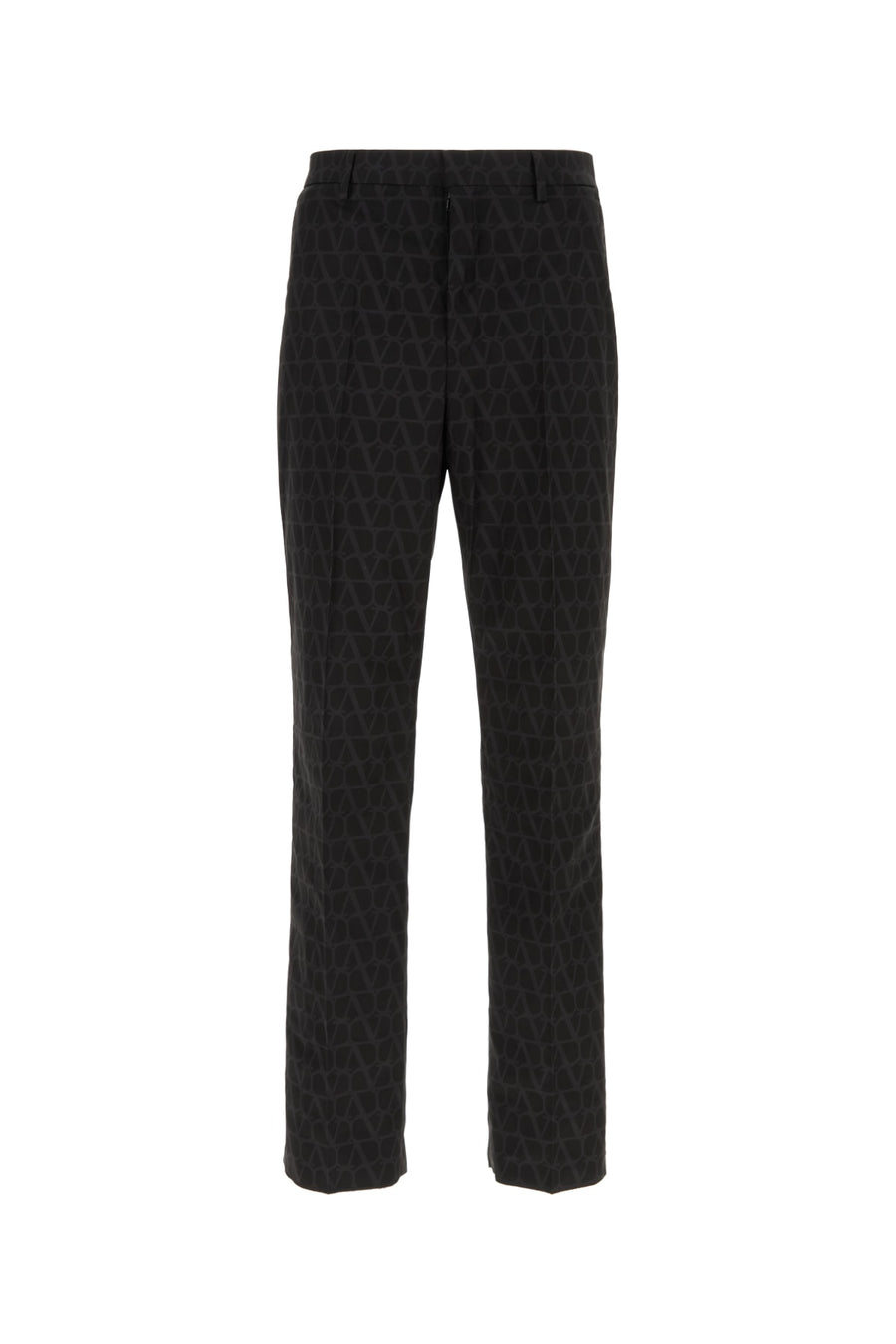 Valentino Garavani 100% Polyester trousers in black