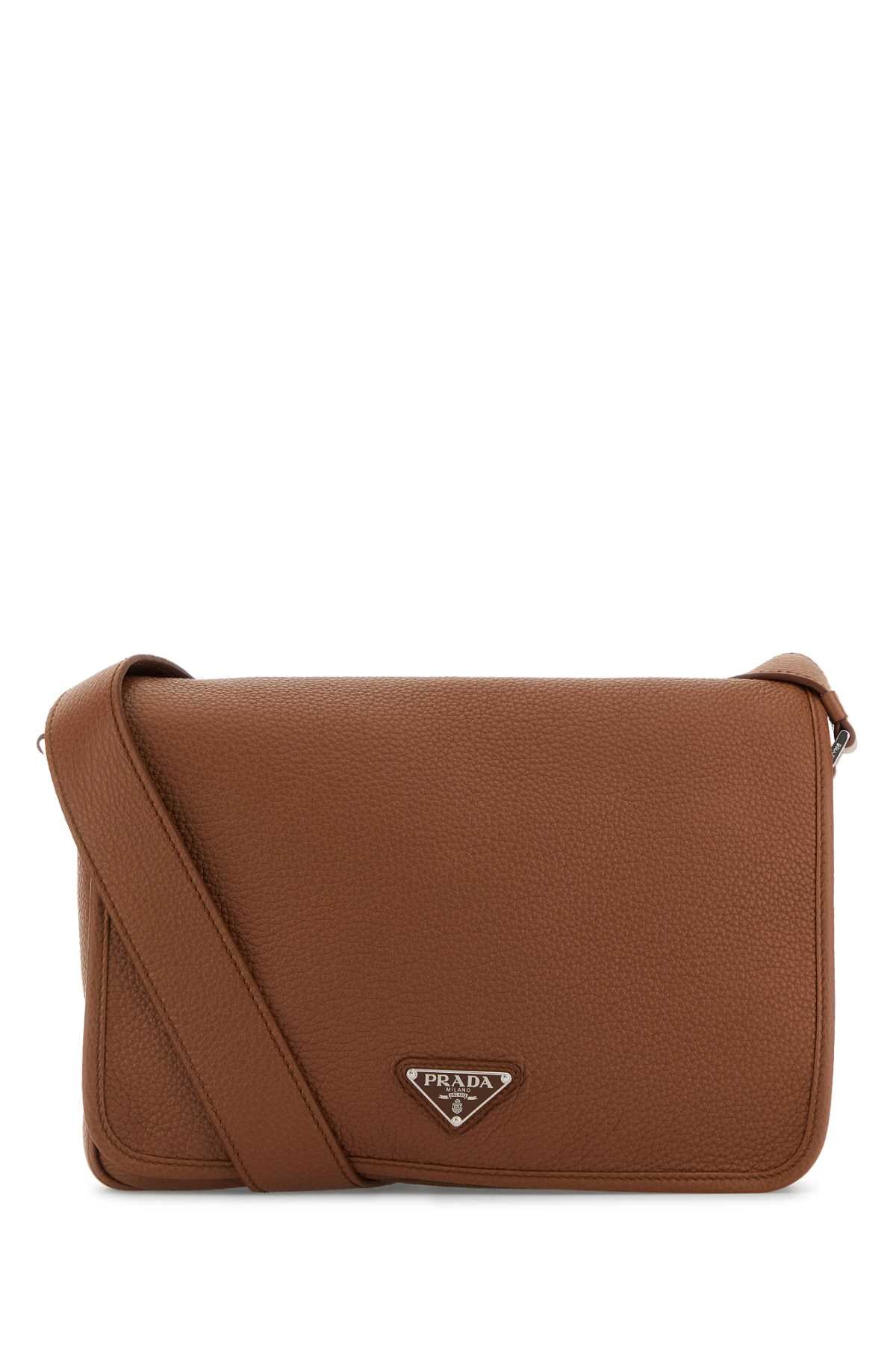 Caramel Leather Crossbody Bag Cognac Vitello Borse A Tracolla