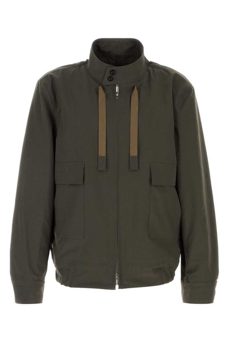 Sacai Blouson Polyester 100% jacket in olive