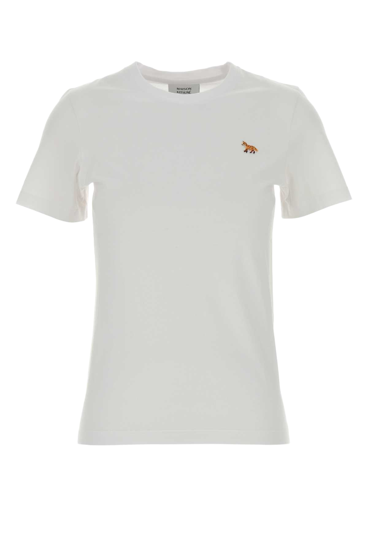 White Cotton T-Shirt Exterior