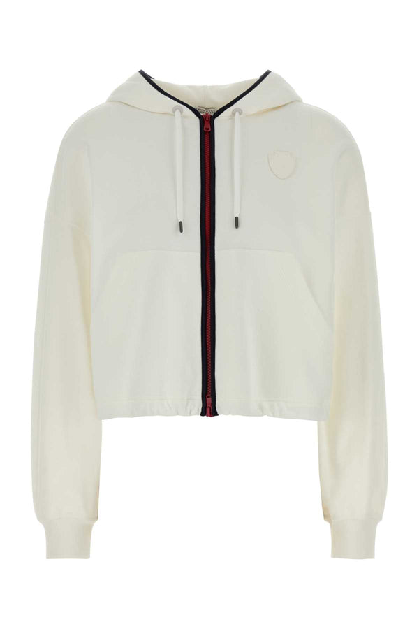 Brunello Cucinelli Sweatshirt 93% Cotton 7% Nylon sweatshirt in white