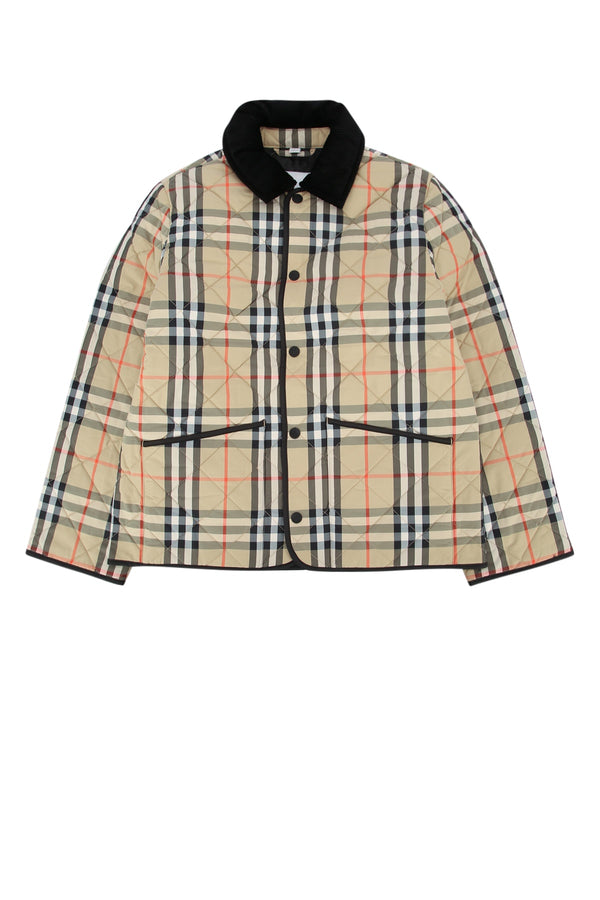 Burberry Jr Milo 100% Polyamide (Nylon) jacket in beige