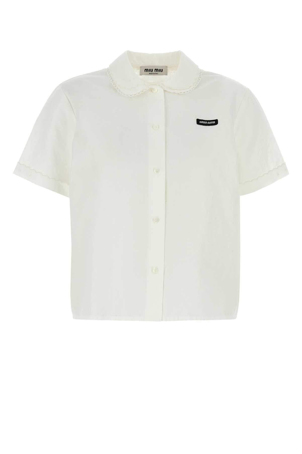 Bianco Exterior: Cotton Linen Camicie