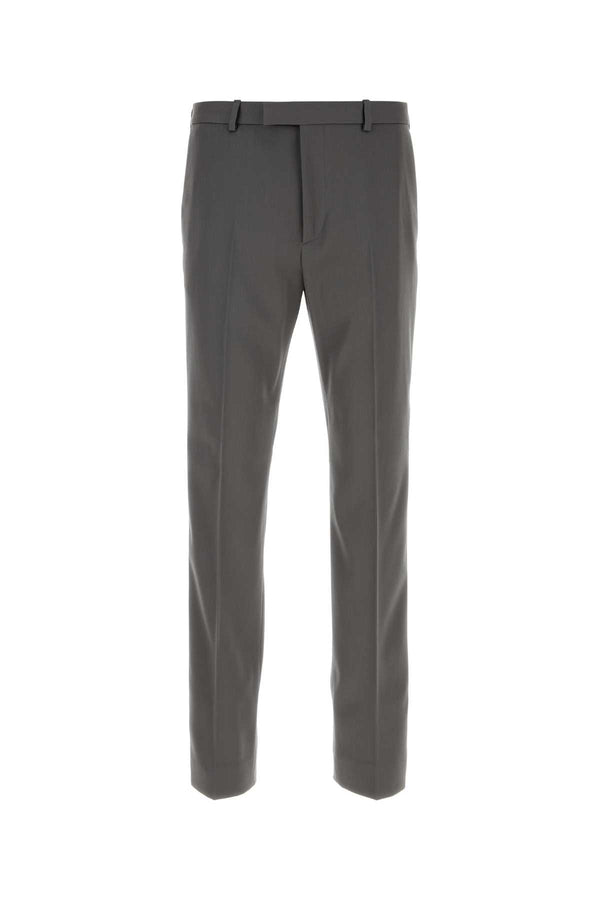 Gucci 99% Wool trousers in gray