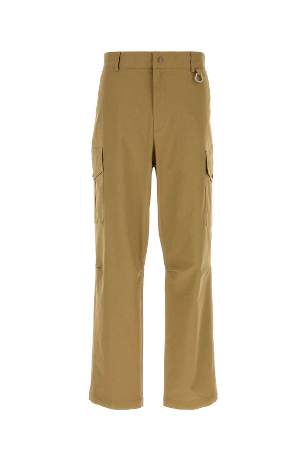 Moncler 98% Cotton cargo pants in beige