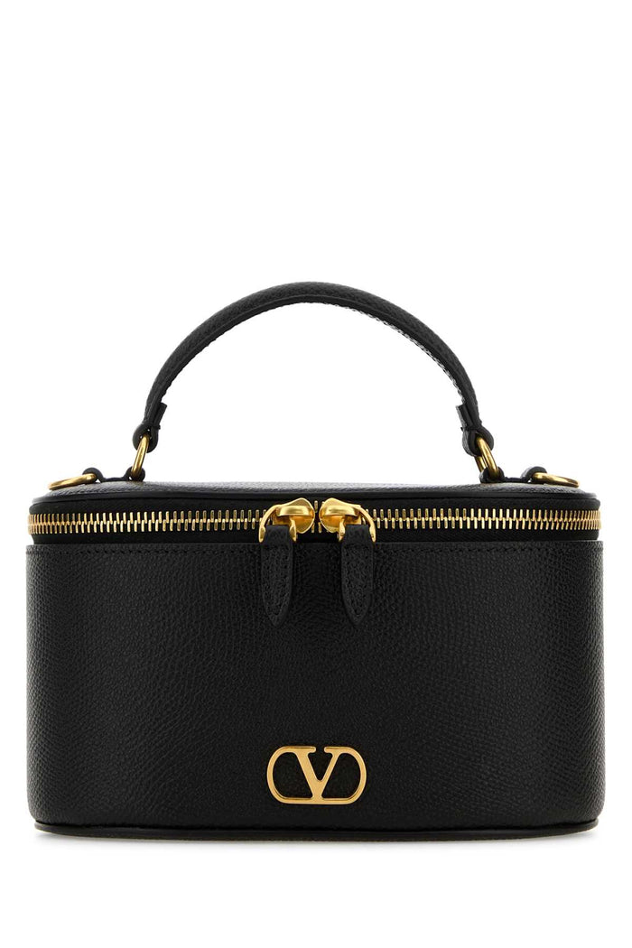 Nero Calf Leather - Bos Taurus Borse A Mano