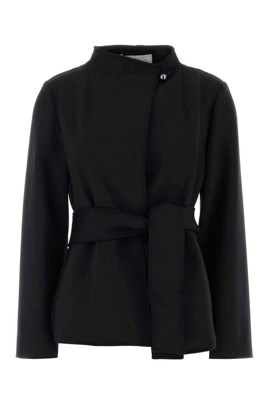 Max Mara Exterior: 86% Nylon 14% Elastane jacket in black