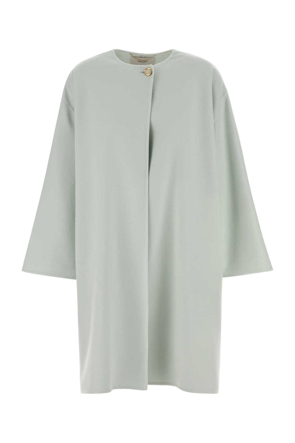 Agnona 82% Wool 18% Cashmere coat in green