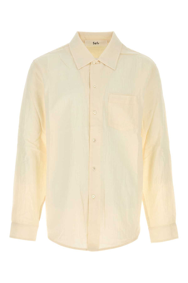 Sefr Shirt 100% Cotton shirt in white