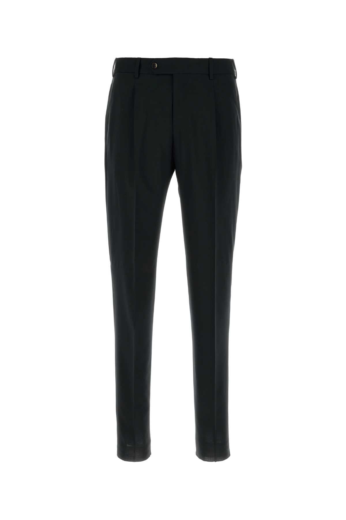 Black Wool Pant 0990 Exterior: Virgin Pantaloni
