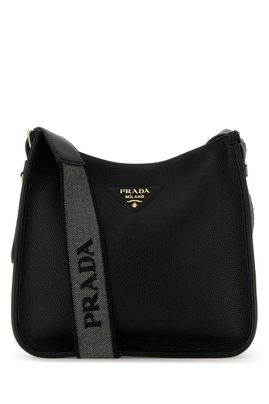 Prada 100% Vitello shoulder bag in black