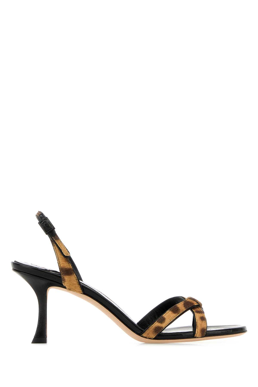 Jimmy Choo 77% Hair Calf heel sandal in multicolor