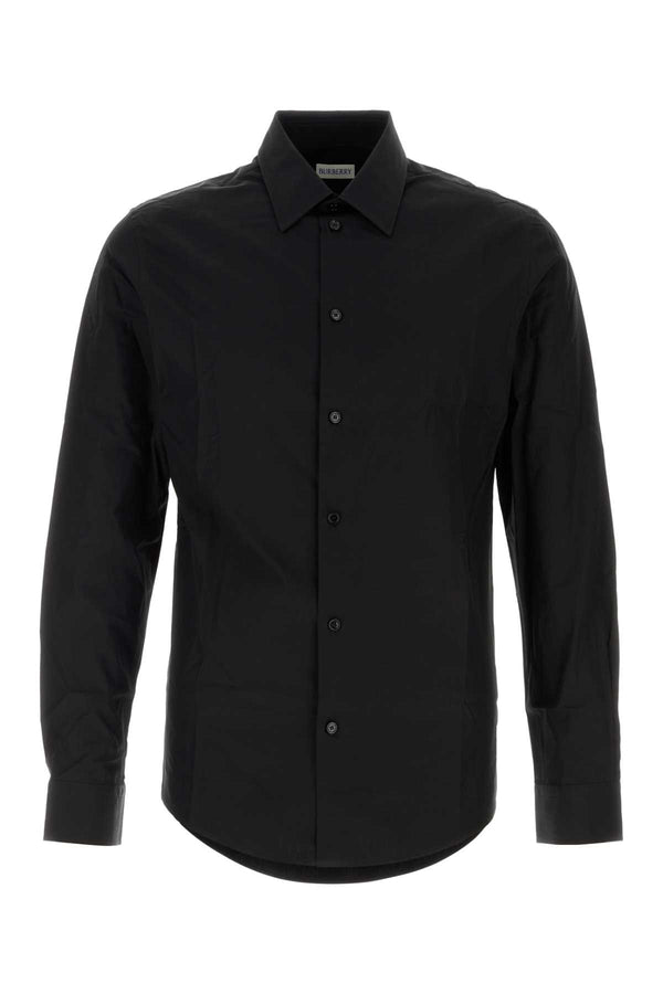 Burberry 100% cotton shirt in black