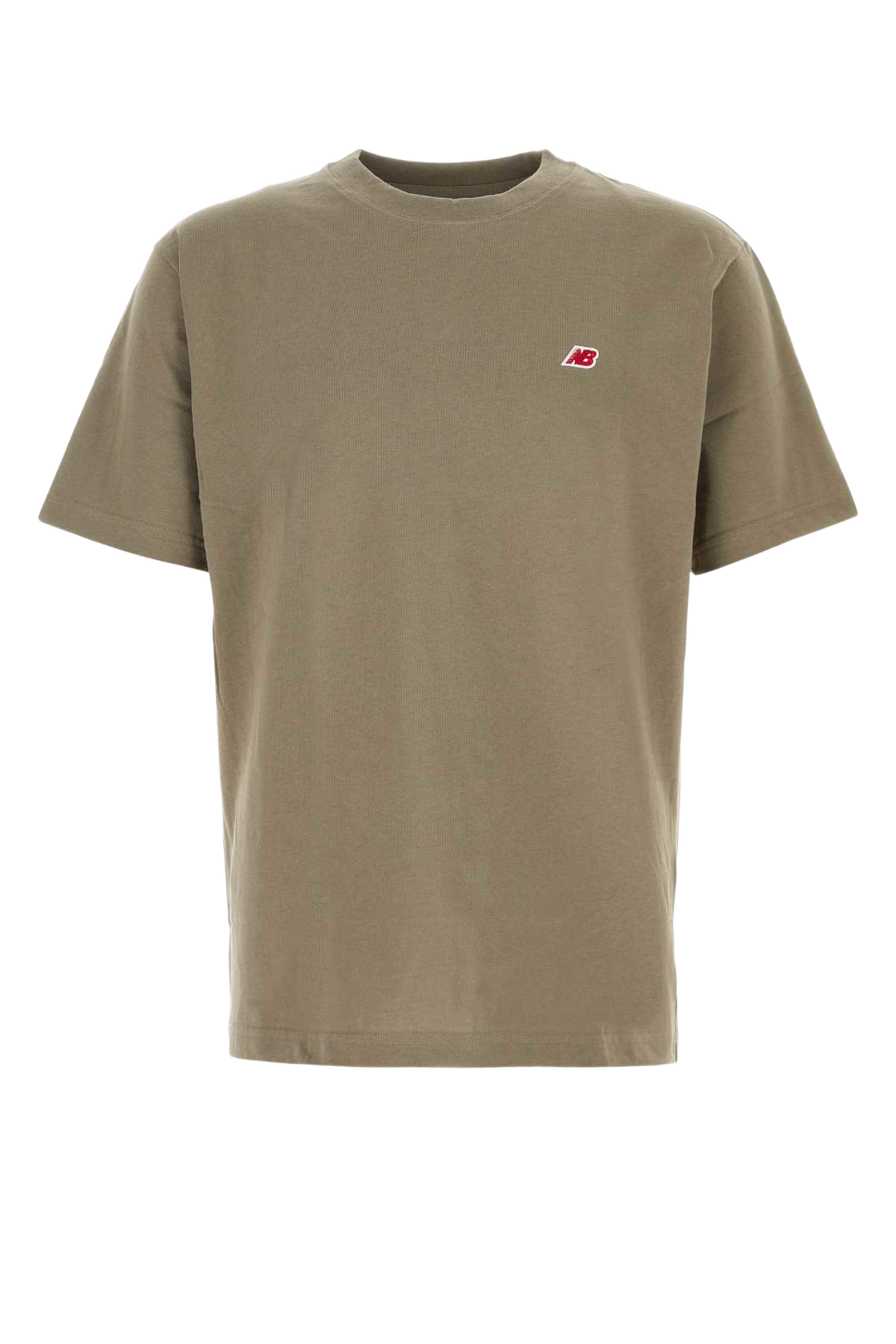 Sage Green Cotton T-Shirt Dockside Exterior