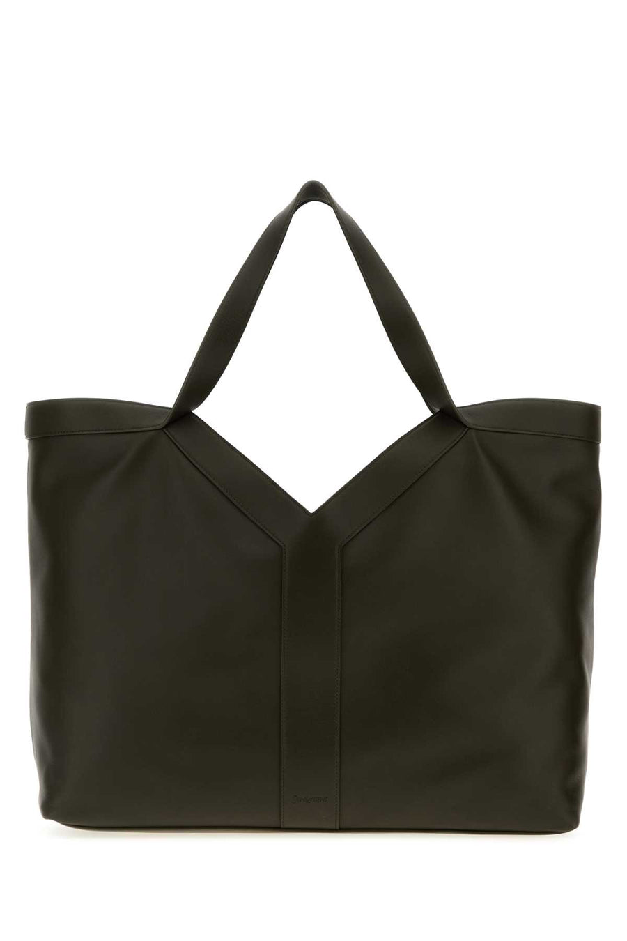Saint Laurent Tote Exterior: 100% Calf shoulder bag in brown