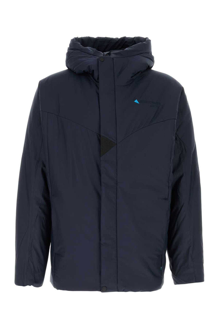 Klattermusen Hood Exterior: 100% Polyester down jacket in navy