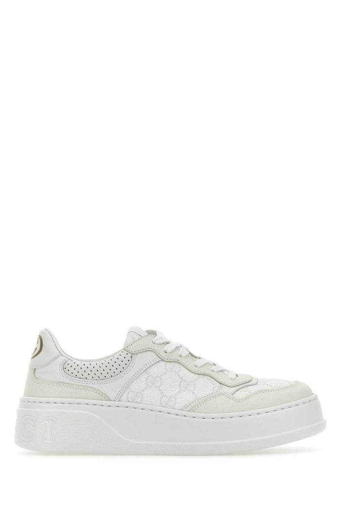 White Leather Sneakers Grwhwhwhwhwh