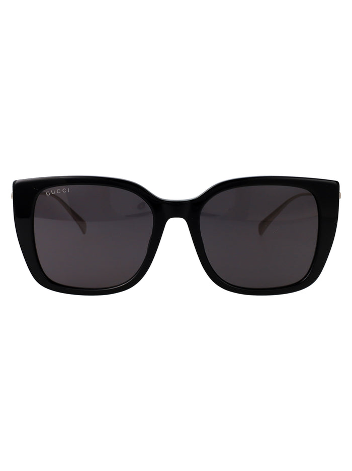 Black-silver-grey Recycled Acetate Sunglasses