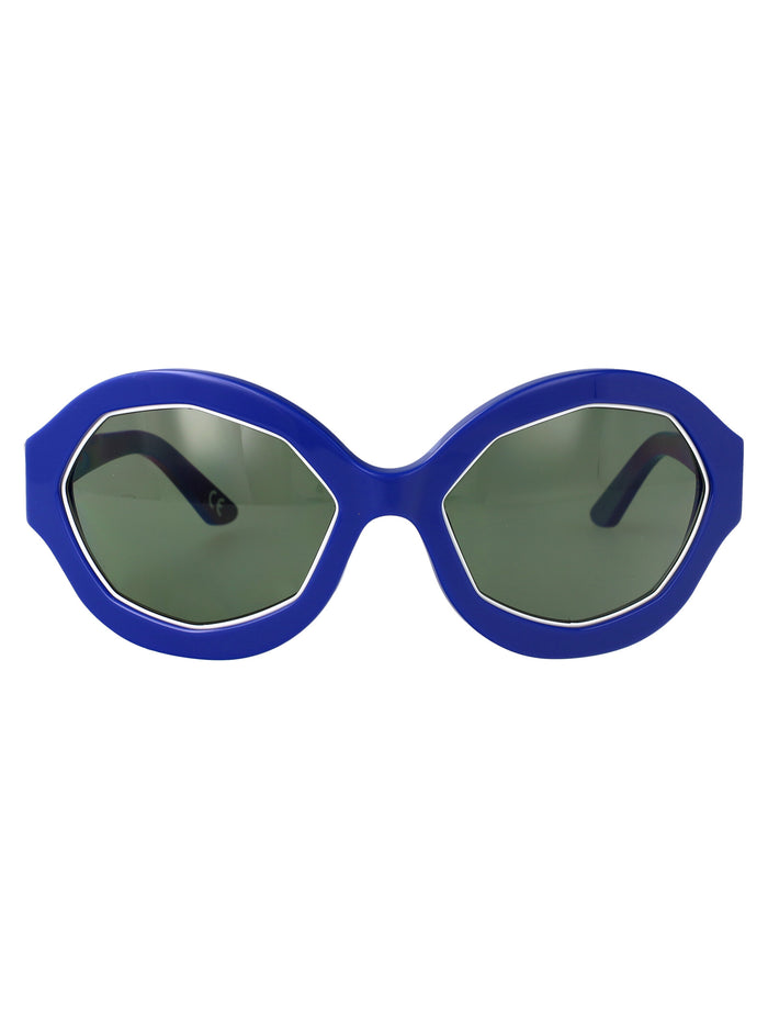 Cumulus Cloud Blue Acetate Sunglasses