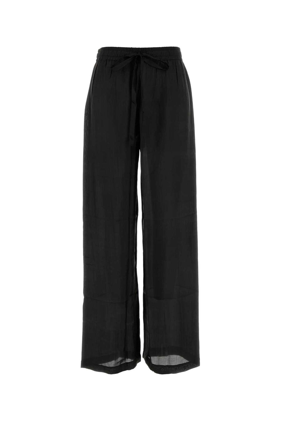 The Rose Ibiza Pant 100% Silk trousers in black