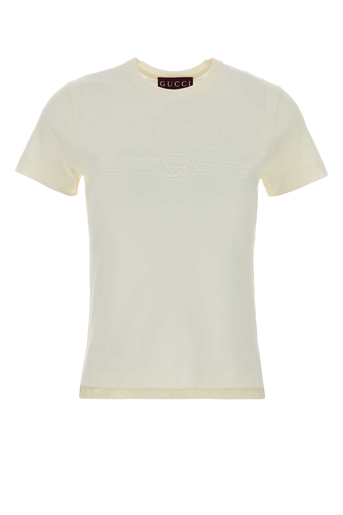 White Cotton T-Shirt Milkmc Exterior