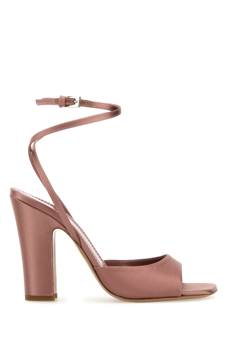 Paris Texas Darkphard Upper: 72% silk heel in rose gold