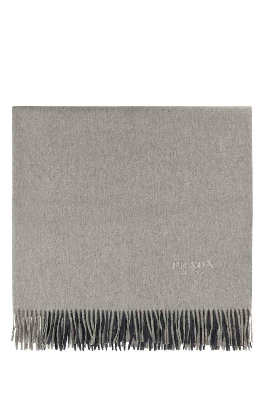 Two-Tone Cashmere Blend Blanket Grigio+nube Wows Casa/bagno