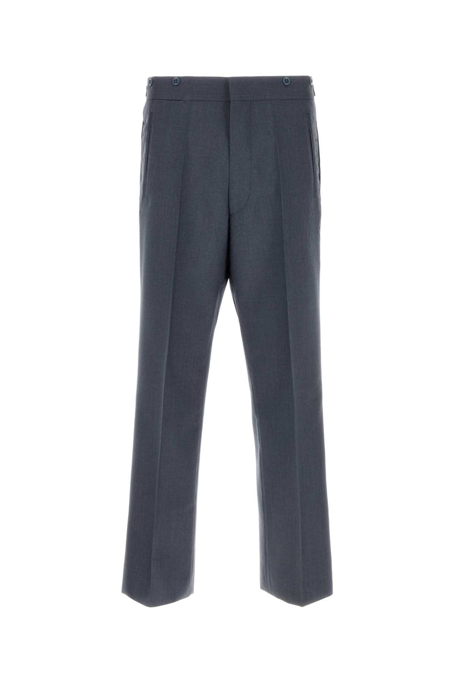Prada Mohair 80% Mohair trousers in gray