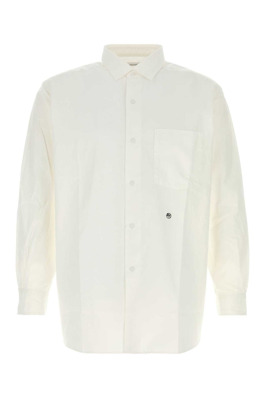 Nanamica Collar 60% Cotton 40% Polyester shirt in white
