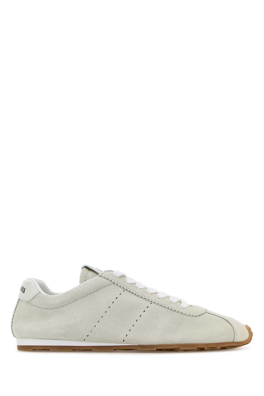 Miu Miu 100% Calf leather (Vitello) sneaker in white