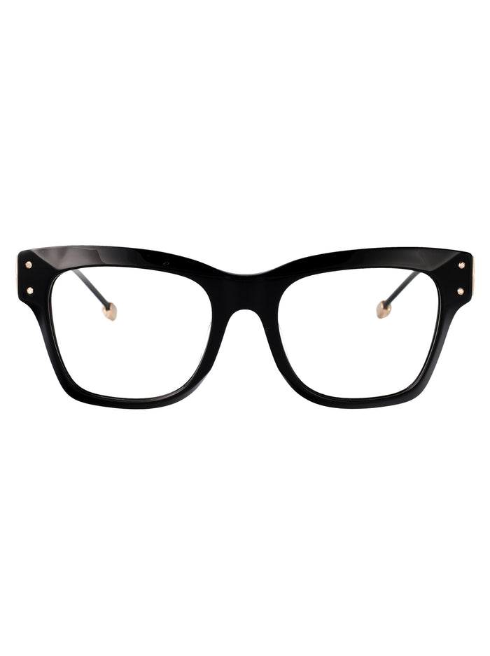 Plein Queen Black Acetate + Metal Optical